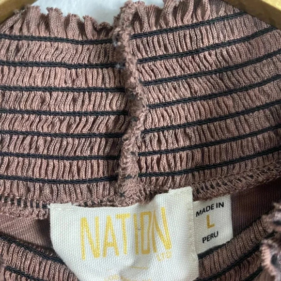 Nation LTD Plaid Puff Sleeve Top - Picture 6 of 14